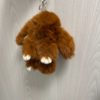 Fur Faux Pom Pom Keychains - Image 3