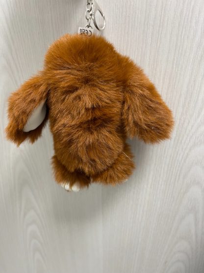 Fur Faux Pom Pom Keychains - Image 4